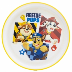 NON SLIP BICOLOR PREMIUM PLATE PAW PATROL BOY RESCUE PUPS