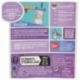 VASO PP ANTIVUELCO CON PAJITA DE SILICONA 370 ML FROZEN VIOLET