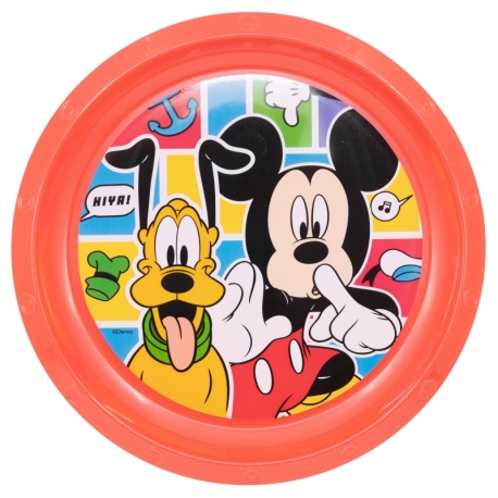 EASY PP PLATE MICKEY MOUSE BETTER TOGETHER