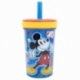 DROP SAFE SILICONE STRAW PP TUMBLER 370 ML MICKEY MOUSE COOL STUFF