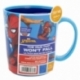 TAZA ANTIVUELCO PP 410 ML SPIDERMAN DIMENSION