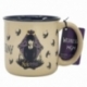 TAZA CERAMICA DESAYUNO 400 ML WEDNESDAY EN CAJA DE REGALO
