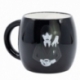 TAZA CERAMICA GLOBE 380 ML EN CAJA DE REGALO WEDNESDAY
