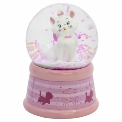 GLASS SNOW GLOBE MARIE IN GIFT BOX