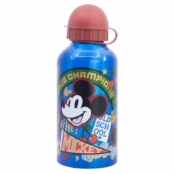 BOTELLA ALUMINIO PEQUEÑA 400 ML MICKEY TRUE CHAMPIONS