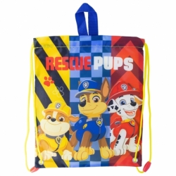 DRAWSTRING LUNCH BAG PAW PATROL BOY RESCUE PUPS