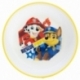 NON SLIP BICOLOR PREMIUM BOWL PAW PATROL BOY RESCUE PUPS