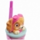 VASO FIGURITA 3D 360 ML PAW PATROL GIRL SUPERPOWERS