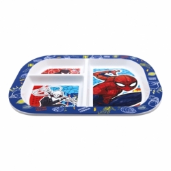 RECTANGULAR DIVIDED PLATE ST SPIDERMAN MOB RULES