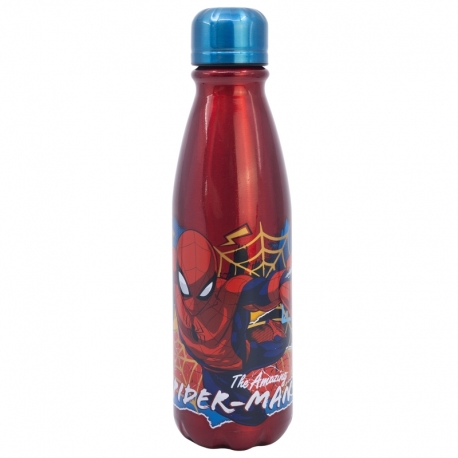 BOTELLA ALUMINIO INFANTIL 600 ML SPIDERMAN MOVING TARGET