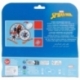 NON SLIP 5 PCS BICOLOR PREMIUM SET (PLATE, BOWL, TUMBLER, CUTLERY) IN STANDARD BOX SPIDERMAN MOVING TARGET