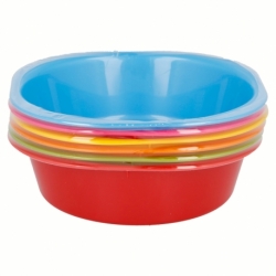 6 PCS COLOR PICNIC BOWLS SET