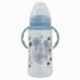 BABY 12 OZ WIDENECK BOTTLE SILICONE TEAT 3 POSITIONS WITH HANDLES MICKEY MOUSE FULL OF SMILES