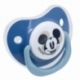 BABY 2 PCS SET ORTHODONTIC PACIFIER SILICONE +6 M WITH COVER MICKEY MOUSE FULL OF SMILES