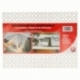 WHITE ADAPTABLE DISH MAT (40 CM X 30CM)