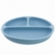 TODDLER DIVIDED SILICONE PLATE MICKEY MOUSE