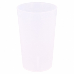 STACKABLE TRANSPARENT PP TUMBLER 280 ML