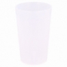 STACKABLE TRANSPARENT PP TUMBLER 280 ML