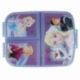 MULTI COMPARTMENT SANDWICH BOX FROZEN IRIDESCENT AQUA