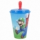 VASO CAÑA EASY 430 ML SUPER MARIO