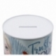 METALLIC PIGGY BANK FROZEN II BLUE FOREST