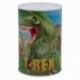METALLIC PIGGY BANK DINOSAUR