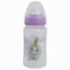 BABY 8 OZ WIDENECK BOTTLE SILICONE TEAT 3 POSITIONS STITCH CUDDLE ME