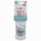BABY 8 OZ WIDENECK BOTTLE SILICONE TEAT 3 POSITIONS STITCH CUDDLE ME