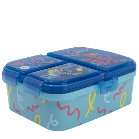 XL MULTI COMPARTMENT RECTANGULAR SANDWICH BOX STITCH PALMS