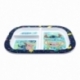 RECTANGULAR DIVIDED PLATE ST STITCH