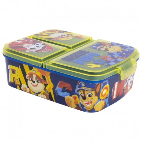 MULTI COMPARTMENT SANDWICH BOX PAW PATROL BOY RESCUE PUPS