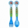2 PCS PP CUTLERY (SPOON AND FORK) SET IN POLYBAG SUPER MARIO