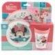 NON SLIP 5 PCS BICOLOR PREMIUM SET IN STANDARD BOX MINNIE MOUSE BEING MORE MINNIE