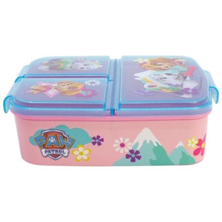 MULTI COMPARTMENT SANDWICH BOX PAW PATROL GIRL