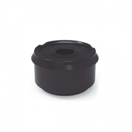BLACK WATER MELAMINE ASHTRAY (110X65 MM.)