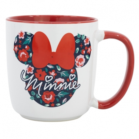 CERAMIC ELITE MUG 13 OZ IN GIFT BOX MINNIE MOUSE GARDENING