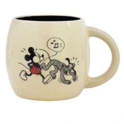 CERAMIC GLOBE MUG 13 OZ IN GIFT BOX MICKEY MOUSE VINTAGE