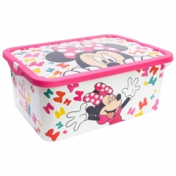 STORAGE CLICK BOX 13 L MINNIE EDGY BOWS