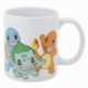 TAZA CERAMICA 325 ML EN CAJA DE REGALO POKEMON 4 DANCERS  DNLS