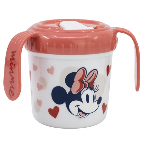TODDLER TRAINING MUG 250 ML MINNIE MOUSE HEART FULL