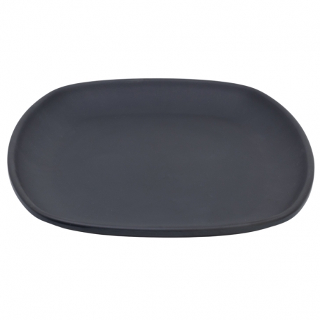 STOR PLATO CUADRADO GRANDE TERRA NEGRO