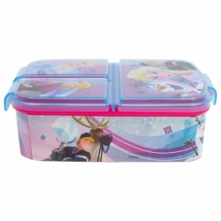 MULTI COMPARTMENT SANDWICH BOX FROZEN IRIDESCENT AQUA