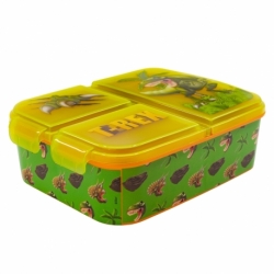 MULTI COMPARTMENT SANDWICH BOX DINOSAUR