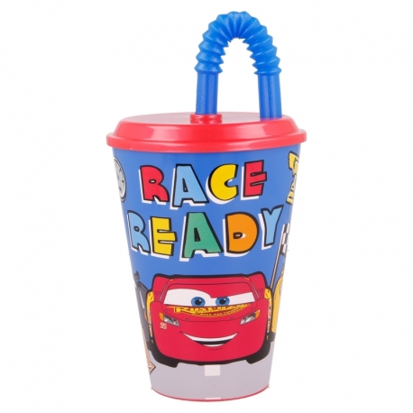 EASY SPORT TUMBLER 430 ML CARS LETS RACE