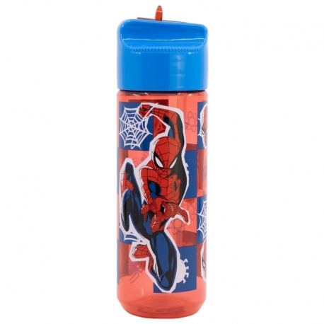 BOTELLA ECOZEN HIDRO GRANDE 540 ML SPIDERMAN ARACHNID GRID