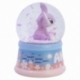 GLASS SNOW GLOBE ANGEL EN ESTUCHE
