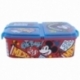 MULTI COMPARTMENT SANDWICH BOX MICKEY TRUE CHAMPIONS