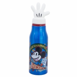 BOTELLA ALUMINIO CON FIGURITA 3D 690 ML MICKEY TRUE CHAMPIONS