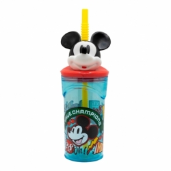 VASO FIGURITA 3D 360 ML MICKEY TRUE CHAMPIONS