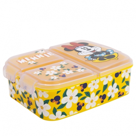 MULTI COMPARTMENT SANDWICH BOX MINNIE SUNSHINE